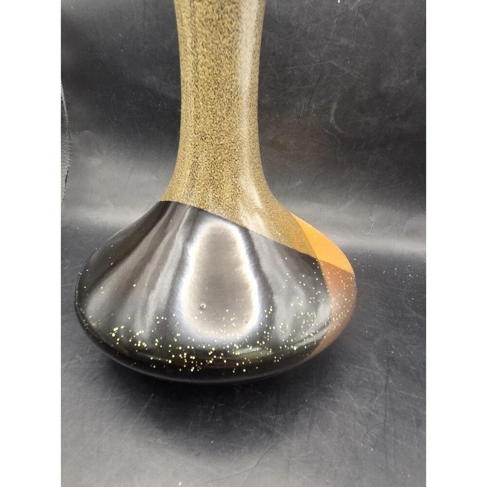 Robert Maxwell Pottery Craft USA MCM Midcentury Modern Decanter Vase No Cork